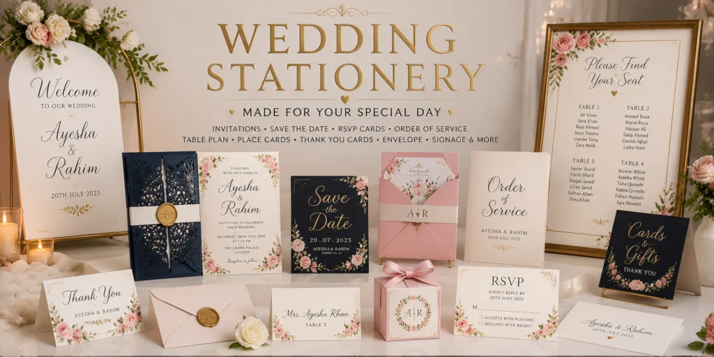Wedding Stationery Printing Whitley Bay